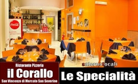 Il Corallo, ristorante, pizzeria con specialità gastronomiche salernitane a Mercato San Severino, Salerno