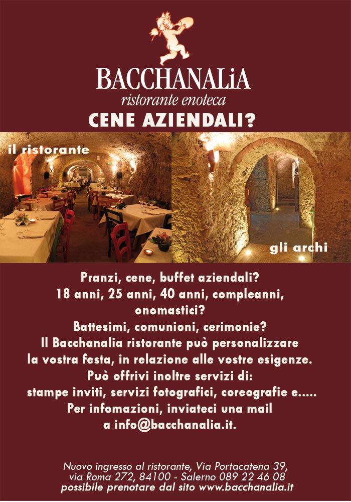 aziendale bacchanalia