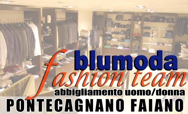 Blumoda Fashion Team abbigliamento uomo donna grandi firme. Località Pontecagnano Faiano