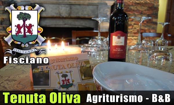 Tenuta Oliva Agriturismo B&B. SERVIZI RISTORANTE PIZZERIA BRACERIA. Località Fisciano