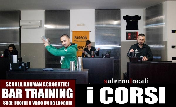 Bar Training Formazione & Service Bar. CORSI BARMAN con SCONTI. Salerno