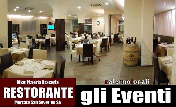 REstorante, ristopizzeria. Eventi gastronomici di musica e spettacolo, a Mercato San Severino, Sa