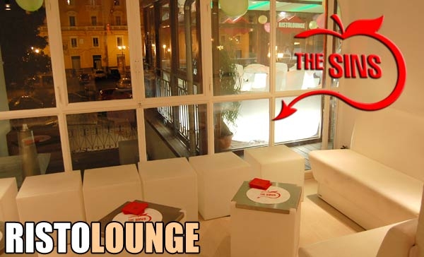 The Sins, ristolounge OFFERTE MENU'. Via Roma SA