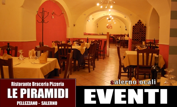 Le Piramidi Ristorante Braceria OFFERTA MENU' CON VISIONE PARTITE DI CALCIO. Località Pellezzano